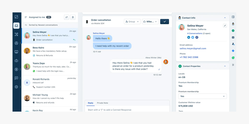 Freshchat chatbot review