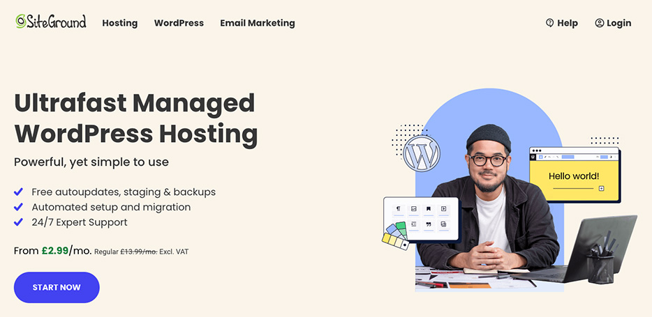 SiteGround WordPress hosting review